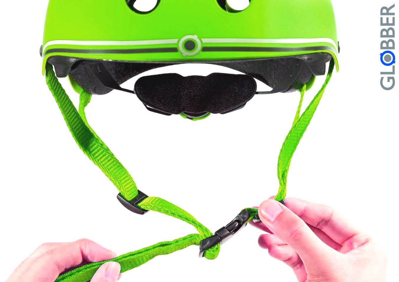 Шлем 500-106 Globber Junior XS-S 51см., цвет - Lime Green  